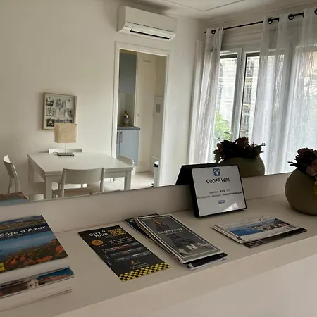 Apartmán Studio Equipe A 9Mn A Pied Du Centre Ville Et De La Plage Nice